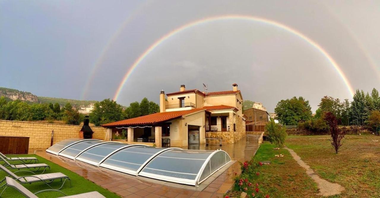 Casa Rural Laguna De Uña Eksteriør bilde